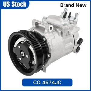 A/C Compressor with Clutch Fit For 2005-2014 Volkswagen Jetta 2.5L l5 CO 4574JC - Picture 1 of 9