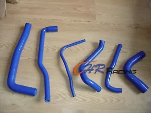 Silicone Radiator Hose for SAAB 9000 AERO 2.3L B234 900/9-3 2.0L B204 Turbo BLUE - Imagen 1 de 4