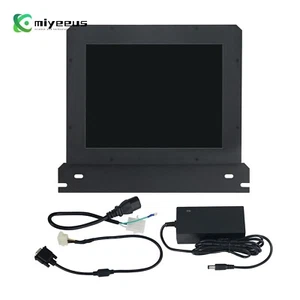 MDT-1283-02 (MDT1283B-1A) CNC Monitor LCD 12inch Monochrome Amber CRT Monitor - Picture 1 of 8