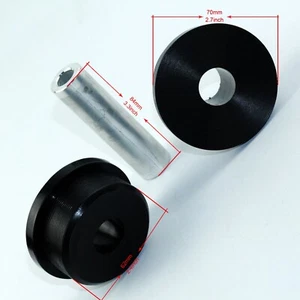 Motor Mounts BUSHINGS POLYURETHANE KIT For Honda Civic 88-00 D16 B16 B18 84MM - Picture 1 of 4