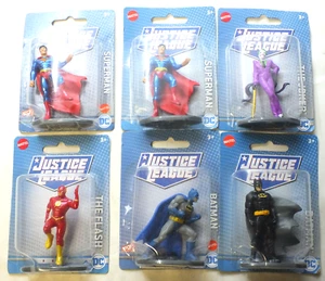 Justice League Mattel 3" Mini Figure Lot of 12 Batman Superman Joker Flash E690 - Picture 1 of 4