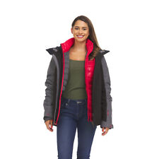 Avalanche Women’s 3 in 1 Ski Jacket W Inner Puffer Vest (Standard & Plus Size)