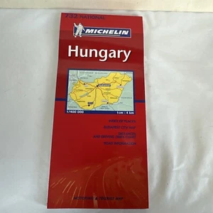 Michelin Hungary Road Map 732 National Magyarország  - Picture 1 of 6