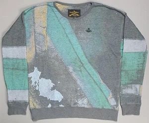 Vivienne Westwood Anglomania UK Flag Jumper Size Medium Oversized - Picture 1 of 6