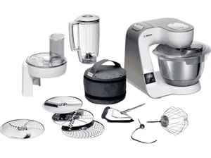 Robot de cocina - Bosch MUM5XW20, 1000 W, 7 potencias, 1.25 l, Blanco - Imagen 1 de 4
