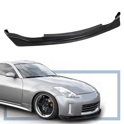For Nissan 350Z Fairlady Z Z33 2006 07 08 09 N Style Front  Bumper Lip Splitter - Image 1 of 4