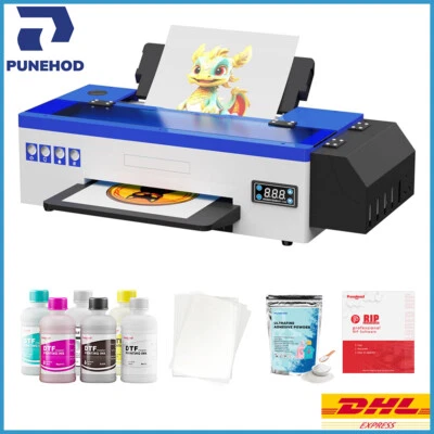 PUNEHOD A3 L1800 DTF Printer Transfer DIY T-Shirts Printer - Image 1 of 4