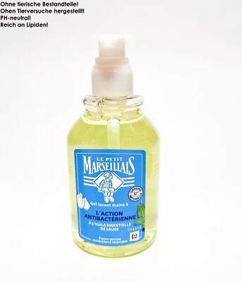 Seife Antibakterielle Flüssigseife 300ml Hygiene Spender Le petit Marseillais - Bild 1 von 4