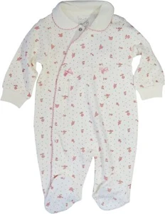 Christmas Mini Ropa Ultra Soft Turkish Cotton Girls Breathing Romper Bodysuit - Picture 1 of 4