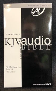 KJV New Testament Audio Bible St. Matthew 1 to Acts 14 8 cd set - Imagen 1 de 2