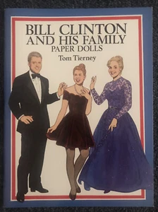 Bill Clinton and His Family Paper Dolls by Tom Tierney - Picture 1 of 3