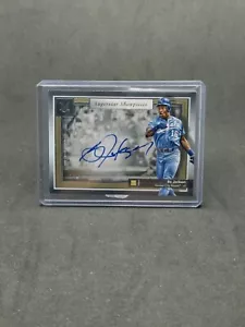 2024 Topps Museum Bo Jackson Superstar Showpieces Auto 16/25 MAGLIA MATCH - Foto 1 di 3