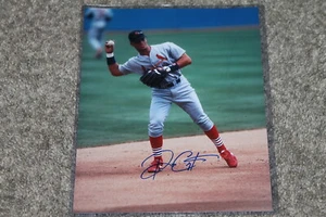 ROYCE CLAYTON AUTOGRAPHED CARDINALS 8X10 PHOTO POSE 5 - Picture 1 of 2