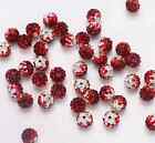 50pcs/lot 10mm Disco mixed Gradient change Colorful Crystal Shamballa Beads