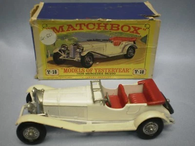 MATCHBOX MODELS OF YESTERYEAR Y-10 1928 MERCEDES 7,1 LITRE 36/220  - Immagine 1 di 2