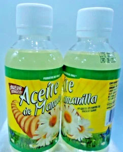 2x Chamomile Oil 100% Natural Aceite de Manzanilla Productos del Roble 120 ml - Picture 1 of 3