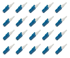 20 Connettori LC per fibra monomodale di colore blu, passacavo da 0.9mm - Imagen 1 de 2