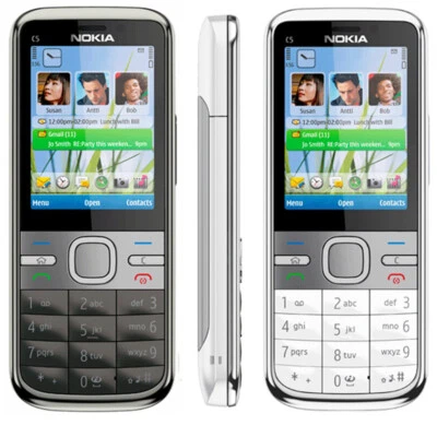 Unlocked Original Nokia C5-00 C5 MP3 Arabic Hebrew Thai Keyboard 3G Mobile Phone - Image 1 of 4