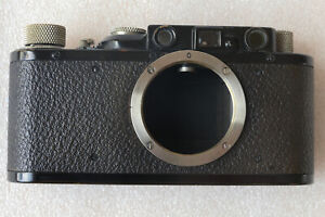 Leica II, schwarz/nickel