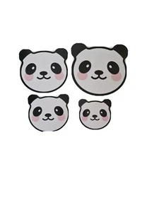 4 Aufbewahrungsdosen Panda 4 größen Brotdosen Aufbewahrungsboxen für Mikrowelle - Bild 1 von 2