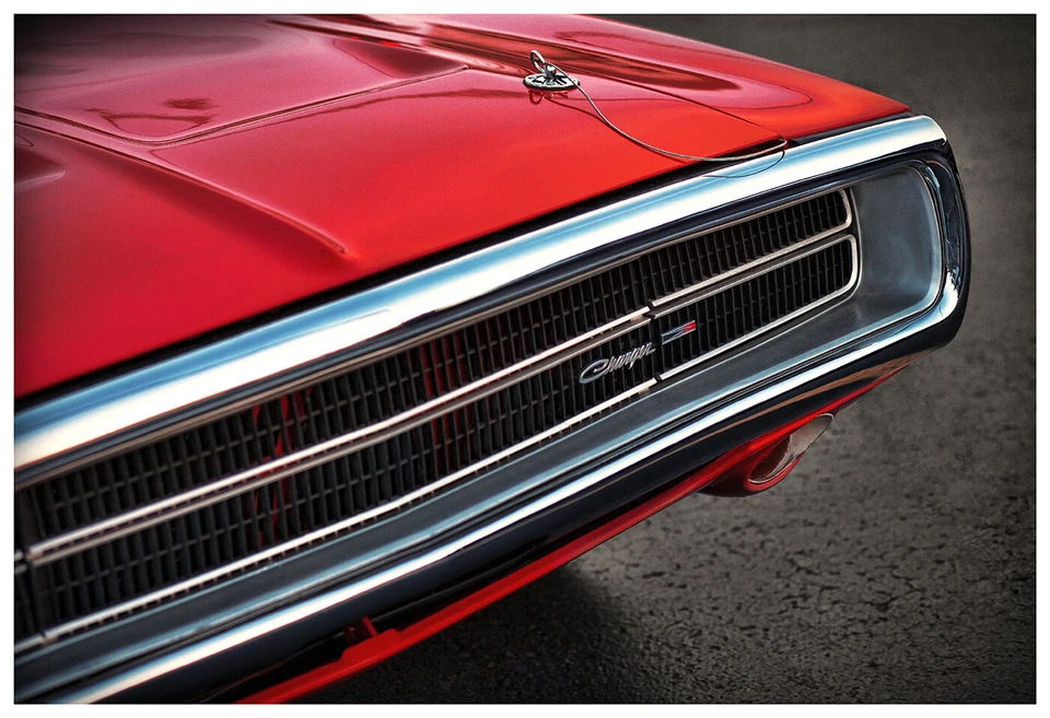 13x19 1970 Dodge Charger Photo Print Art 426 HEMI 440 383 R/T SE Poster Mopar - Image 1 of 1