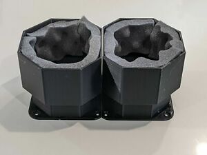 Mega Max Airflow for double fan 120mm. Noise reducer - SOUND FOAM (2 pieces)