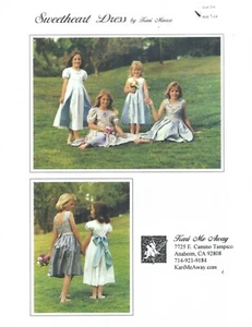 Sweetheart Dress ~ Kari Me Away - Size 7 - 14 - Sewing Pattern - Picture 1 of 1