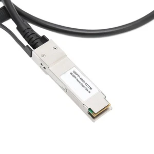 POENVFPO DAC High Speed 40G QSFP+ To QSFP+ 1M Cable For H3C Stable Signals Plug - Afbeelding 1 van 12