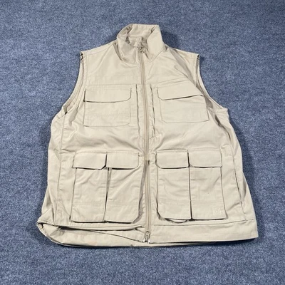 5.11 Tactical Range Vest Mens Large Full Zip Ripstop Hunting Outdoors Military - Image 1 of 4