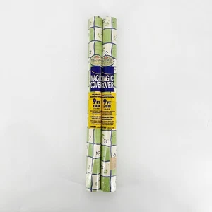 2 Vintage Magic Cover Premium Adhesive Vinyl Contact Shelf & Drawer Liner 18"x9' - Picture 1 of 4