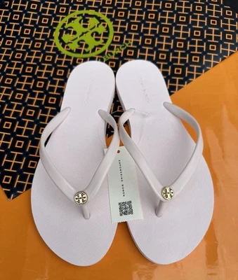 NUEVO CON ETIQUETAS 2025 Tory Burch Auténticas Con Recibos Chanclas Delgadas Sandalias Rosa Muchas Tallas Foto 1 de 4
