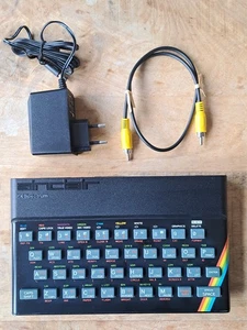 Sinclair ZX Spectrum 48K – Refurbished (incl. new Power Supply +AV Output cable) - Bild 1 von 10