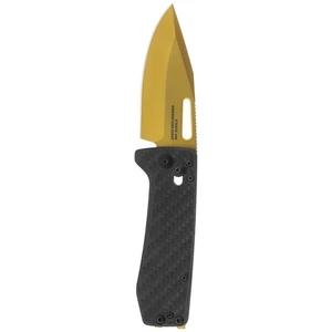 SOG Knives Ultra XR Black Carbon Fiber and Gold S35VN Stainless 12-63-02-57 - Bild 1 von 7