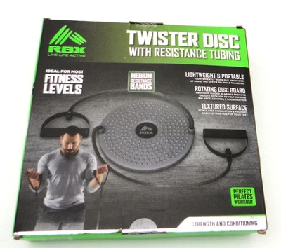 Twister Disc, Tabla de Entrenamiento de Resistencia de Cuerpo Completo con Res Media, Bandas RBX Foto 1 de 2