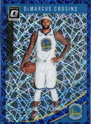 Donruss Optic #42 2018-19 DeMarcus Cousins Blue Velocity Foto 1 de 2