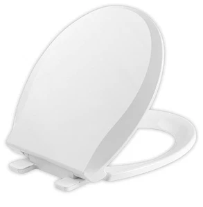 AngelMia PHO_0R8LDVYT runder Kunststoff-Toilettensitz, weiß - Bild 1 von 5