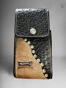 Funda Celular Vaquera Funda Telefono Piel Western Style Leather Phone Holster - Picture 1 of 2