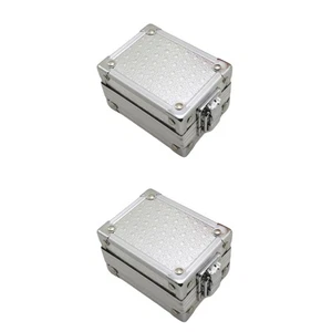 Caja de reloj de 2 piezas individual para hombre colección bobinadora de aleación agitador - Imagen 1 de 12