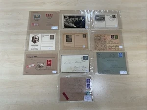 German Postal History Reich Era 1933-1945 X10, Ex Dealer Stock Price £89.50 G52 - Imagen 1 de 22