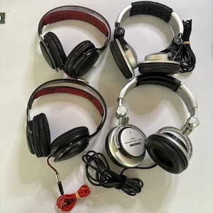 4x Wired Headphones Over The Ear: Takstar Ts-600 Smash, The Stretch TR55LX - Bild 1 von 12