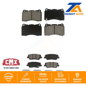 Front Rear Ceramic Brake Pads Kit For Cadillac ATS CTS