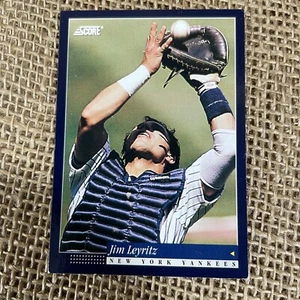 Jim Leyritz 94 New York Yankees Score Baseball Card 213 Collector - Picture 1 of 4