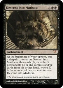 DESCENT INTO MADNESS mtg EX-NM Avacyn restauriert 1 mythisch - Bild 1 von 1