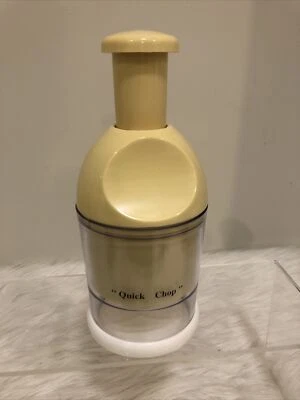 Picadora rápida nueces verduras ajo cebolla chefs cocina vintage Foto 1 de 4