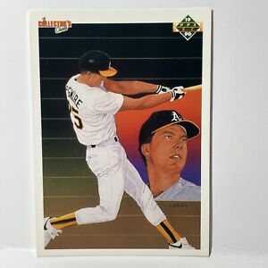 Mark McGWIRE 1990 Upper Deck Collector's Choice Baseball #36 Oakland Athletics