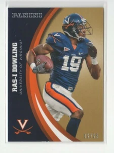 2016 Panini Collegiate Virginia Gold #44 Ras-I Dowling 12/25 - Flat S/H - Picture 1 of 1