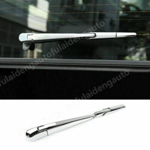 For Jeep Wrangler JL 2018-2022 Chrome Rear Window Rain Wiper Guard Cover Trims - Picture 1 of 7