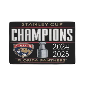 31"x20" area rug carpet. Stanley Cup Champions 2025. Florida Panthers - Picture 1 of 5
