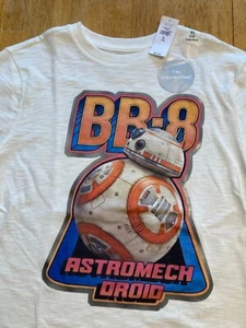 NEW BB-8 Star Wars Gap Shirt XL Youth Kids Boys Girls Long Sleeve Droid cotton - Picture 1 of 3