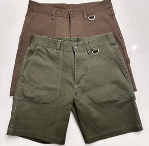 Olivers Bekleidung Stretch Zimmermannsshorts Militär olivbraun 30 neu ohne Etikett Posten 2 Paar - Bild 1 von 5